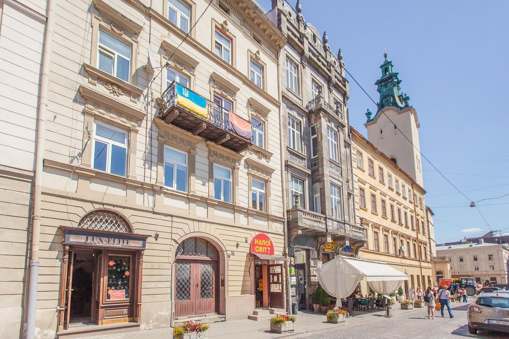 U Centri Lvova -